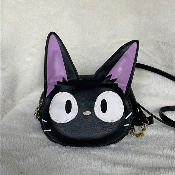 JIJI Studio Ghibli “Kiki's Delivery Service”Crossbody Bag Purse Black Cat Anime - Picture 7 of 16